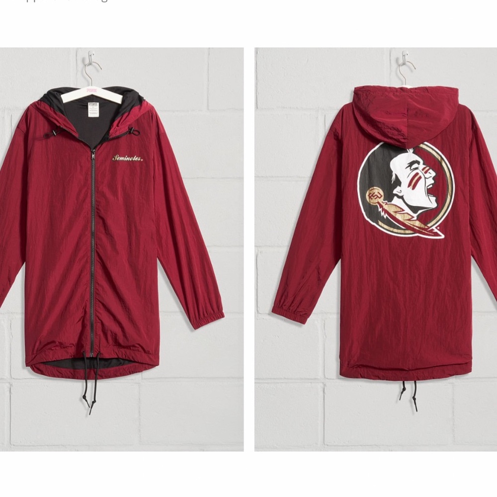 VS Pink Florida State Seminoles Anorak